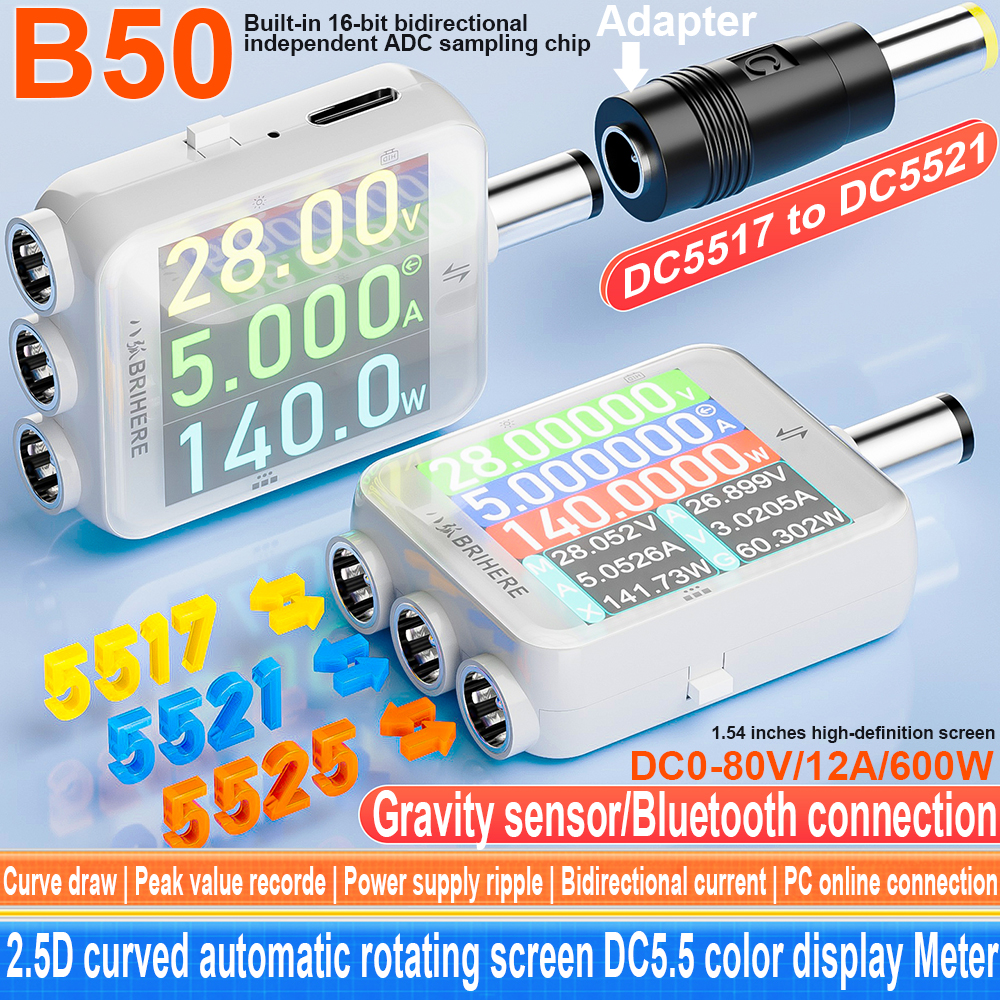 Logic Analyzer Usb - B50 DC5.5 High Precision Tester Digital