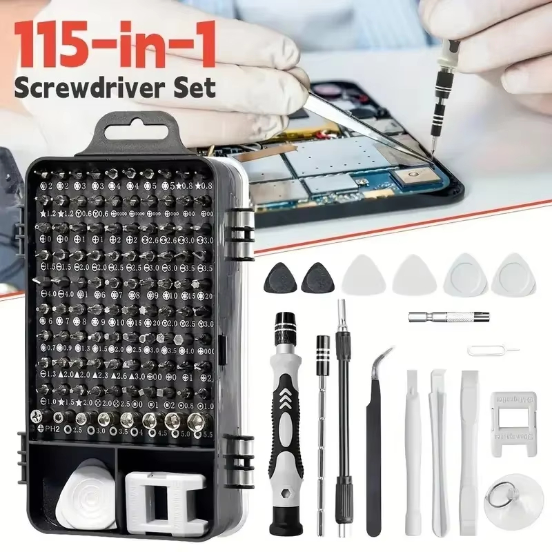 Diy Home Electronics Projects - 115-in-1 Precision Screwdriver Set with Magnetic