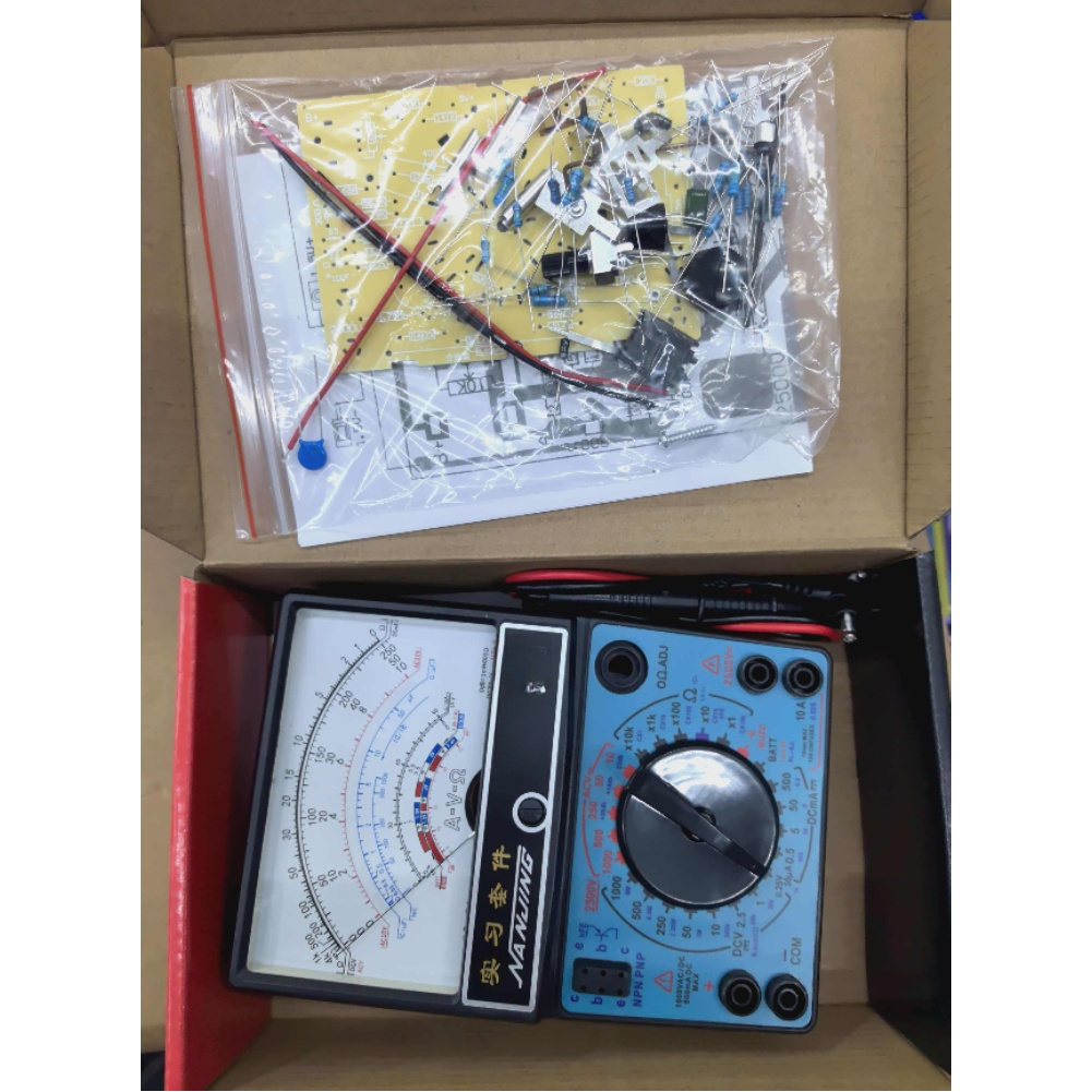 MF47 Analog Multimeter Kit DIY - Diy Electronics Tool Kit reseña y precio