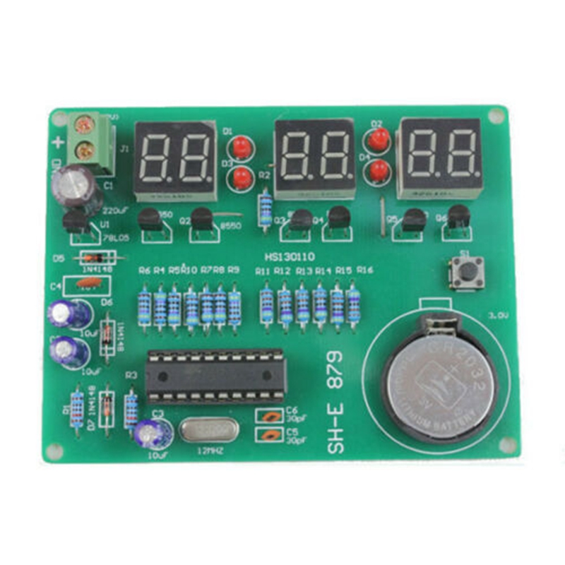 A02R! AT89C2051 6 Digital LED  - Diy Electronics Flux reseña y precio