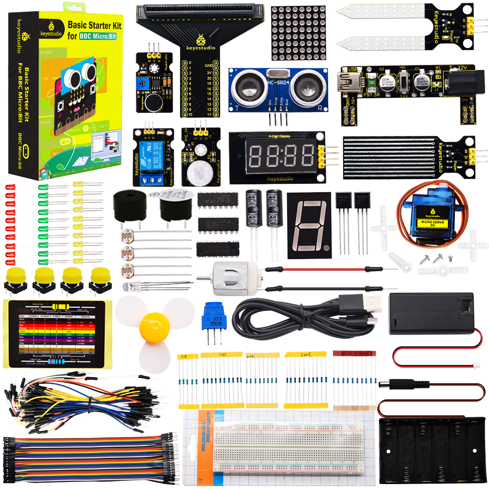 Keyestudio Microbit V2 Basic S - Diy Electronics Basics reseña y precio