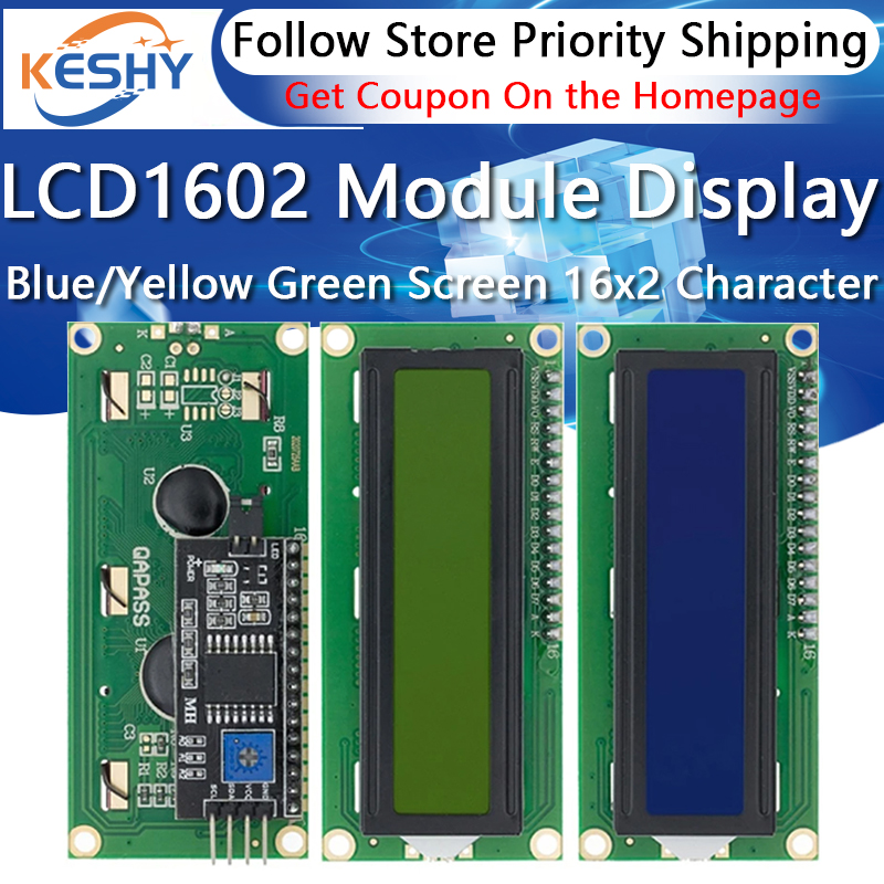 LCD1602 1602 LCD Module Blue / - I2C Lcd Display reseña y precio