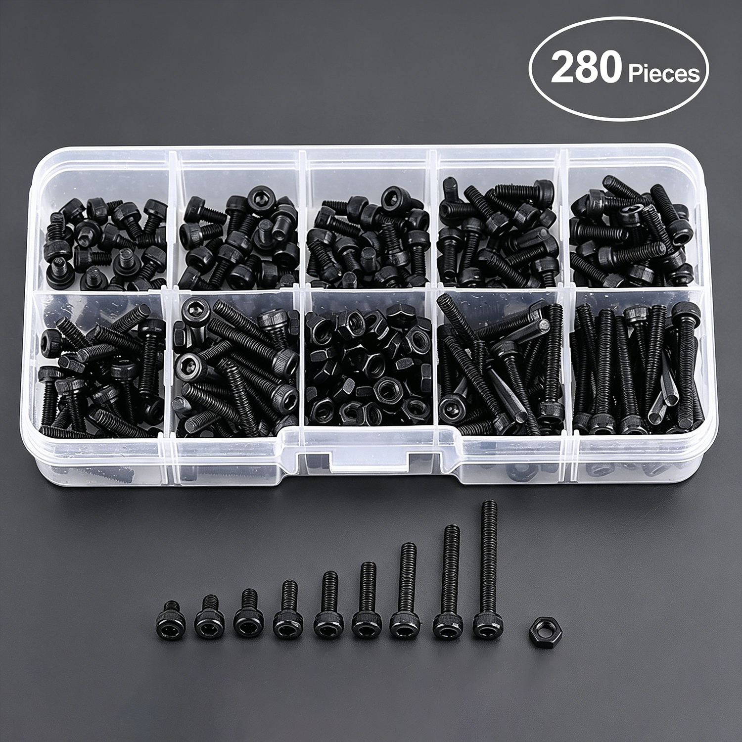 M3 Black Hex Socket Head Cap S - Diy Home Electronics Projects reseña y precio