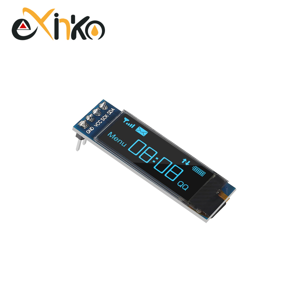 1-10pcs 0.91 inch OLED display - I2C Lcd Display reseña y precio