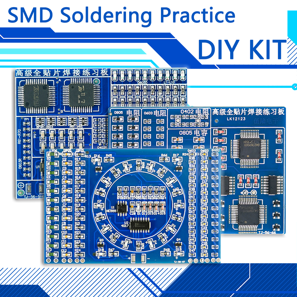Soldering Practice Three-Piece - Diy Electronics Basics reseña y precio