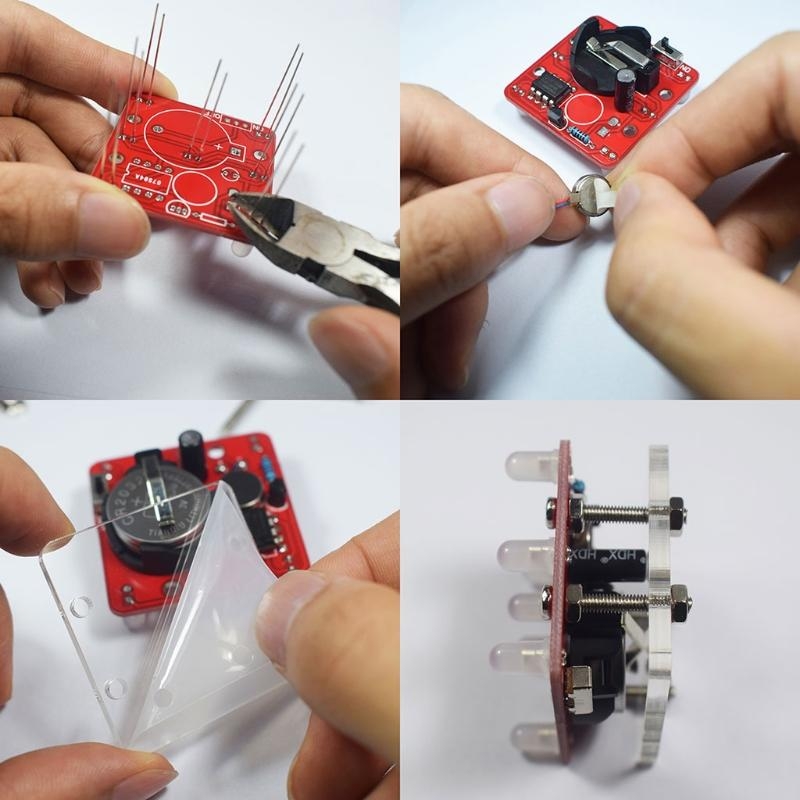 Swing Shaking LED Dice Kit Bre - Best Diy Electronics Kits reseña y precio