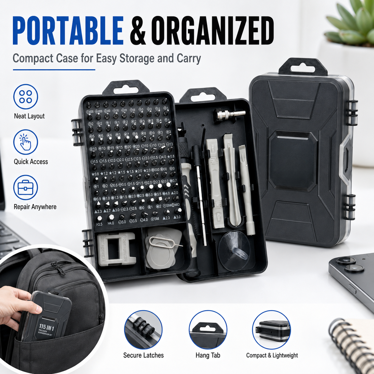 115 in 1 Magnetic Precision Sc - Diy Home Electronics Projects reseña y precio