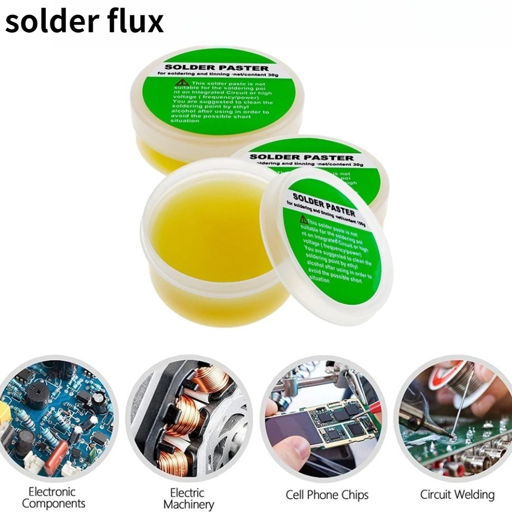 New Solder Flux Paste for Lead - Diy Electronics Flux reseña y precio