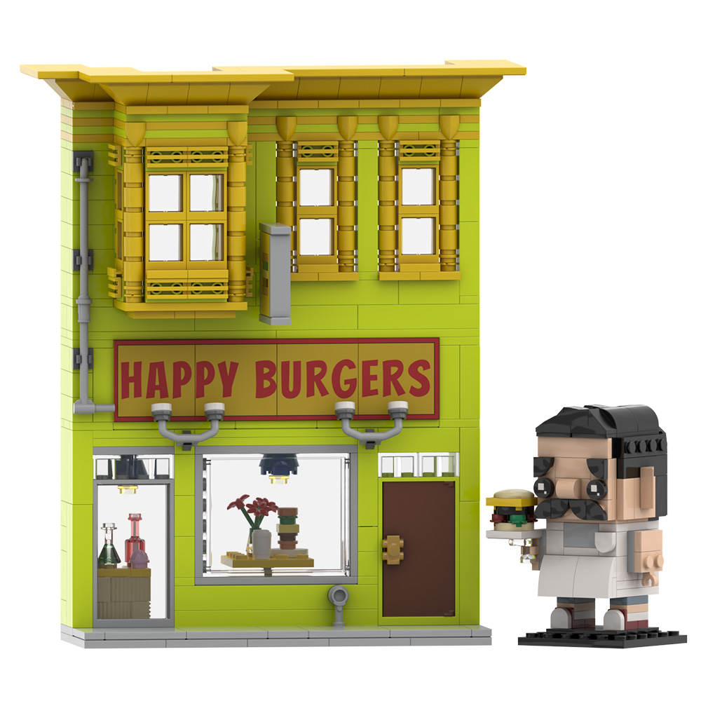 Gobricks MOC Bobs Burgers Buil - Diy Electronics Shop reseña y precio