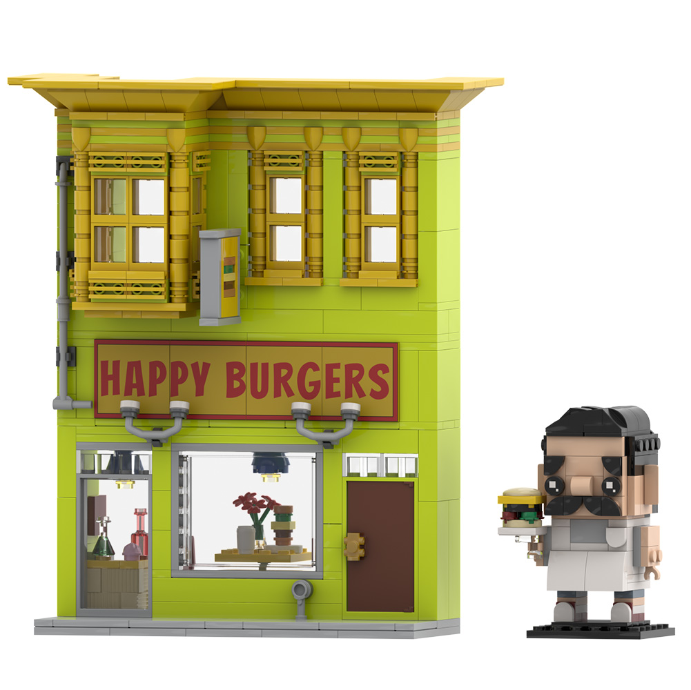 Gobricks MOC Bobs Burgers Buil - Diy Electronics Shop reseña y precio