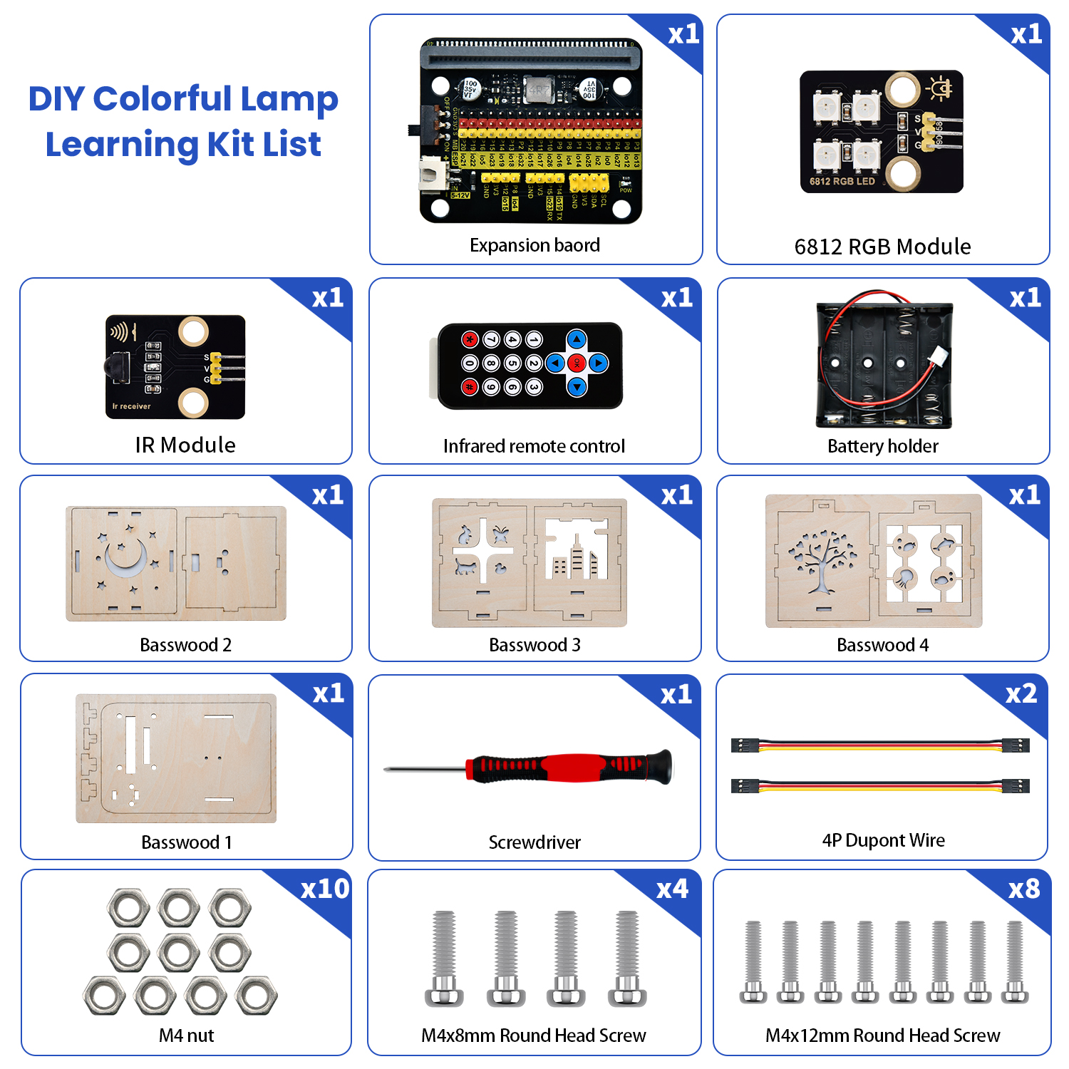 Keyestudio DIY Colorful Lamp M - Diy Electronics Basics reseña y precio