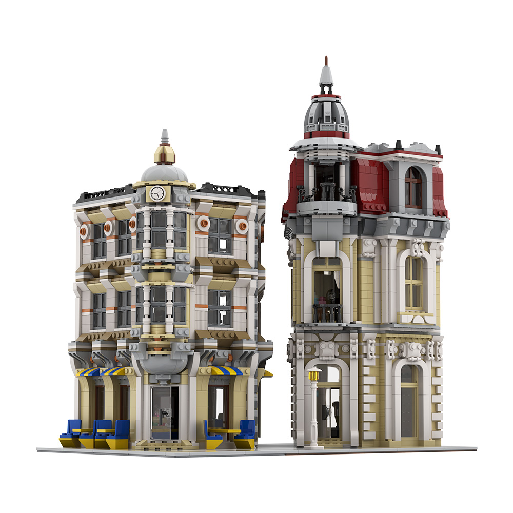 Gobricks MOC Street View Corne - Diy Electronics Market reseña y precio
