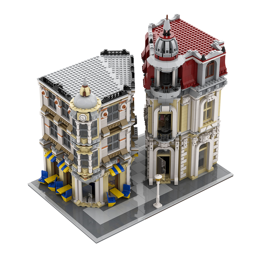 Gobricks MOC Street View Corne - Diy Electronics Market reseña y precio