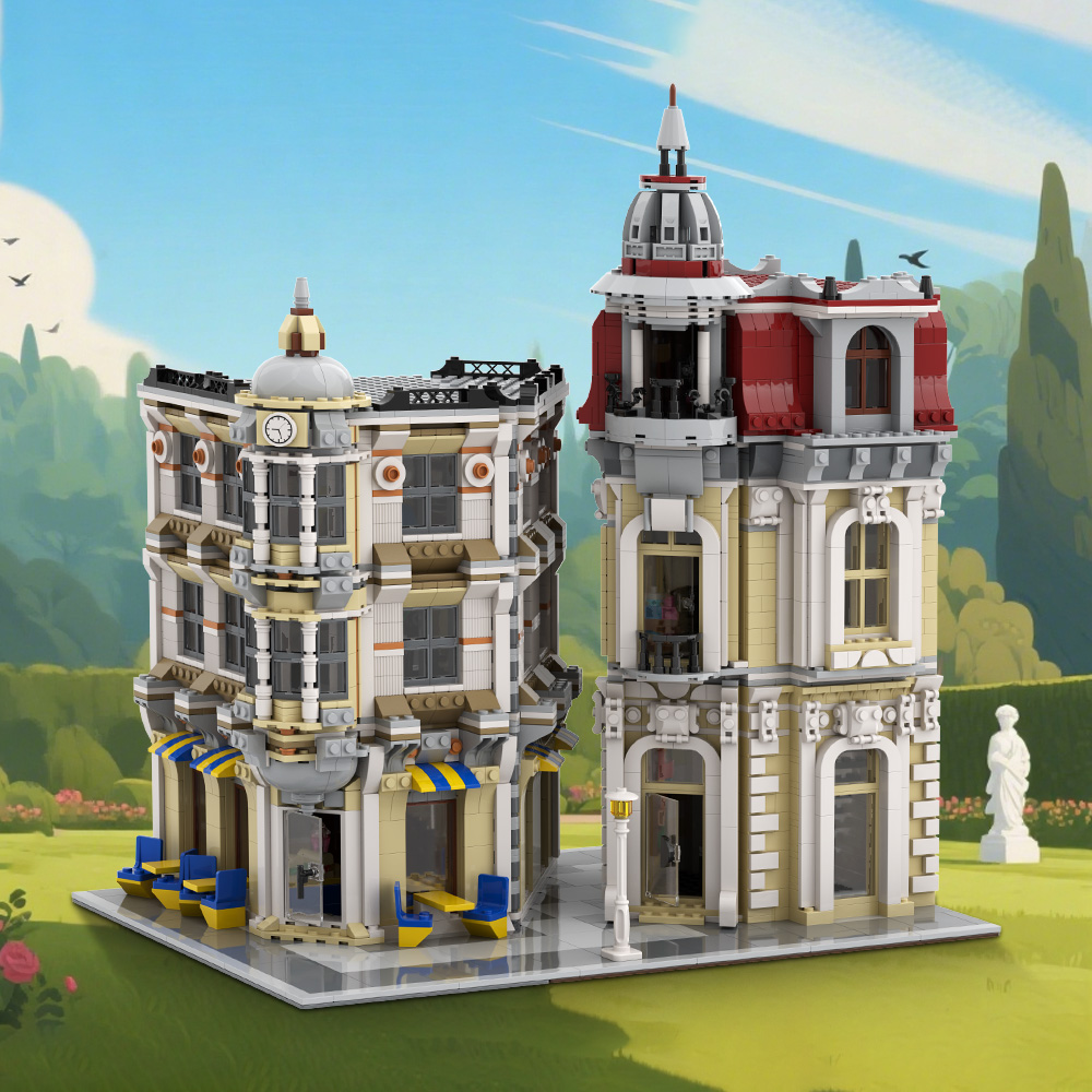 Gobricks MOC Street View Corne - Diy Electronics Market reseña y precio