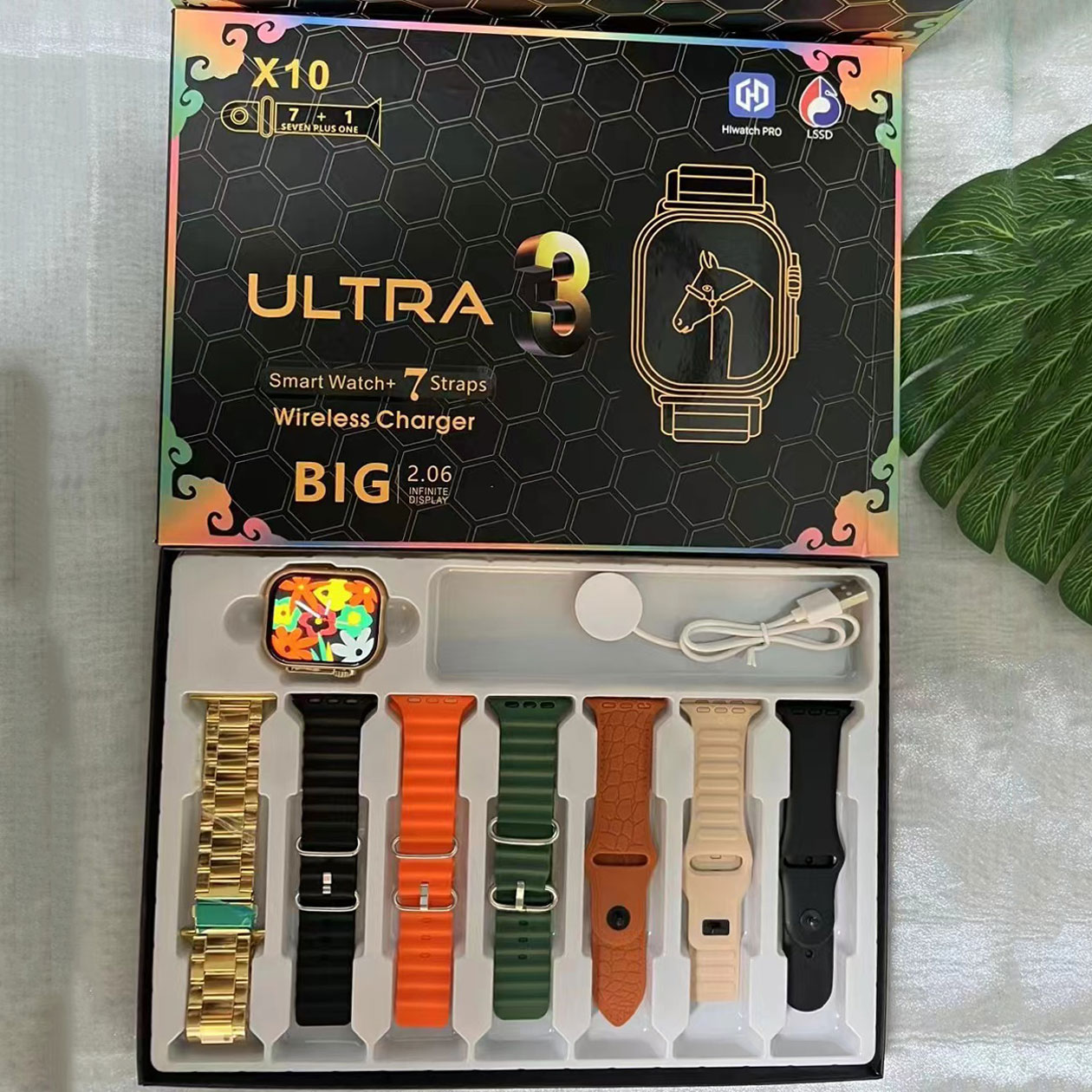 7 in 1 Strap Smart Watch X10ul - Diy Wearable Electronics reseña y precio