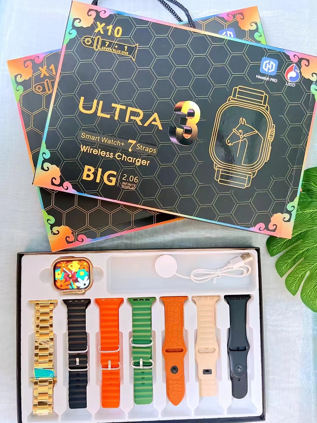 7 in 1 Strap Smart Watch X10ul - Diy Wearable Electronics reseña y precio
