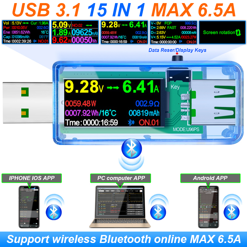 15 IN 1 USB 3.1 Tester DC Digi - Logic Analyzer Usb reseña y precio