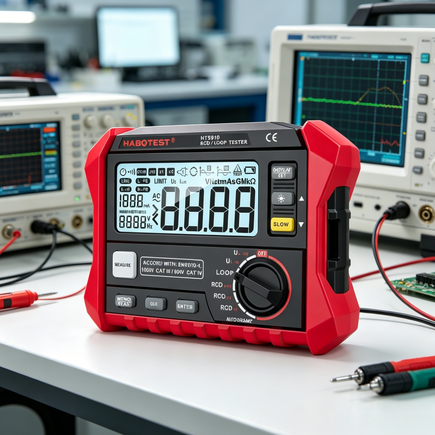 HABOTEST Digital RCD Leakage T - Logic Analyzer Usb reseña y precio
