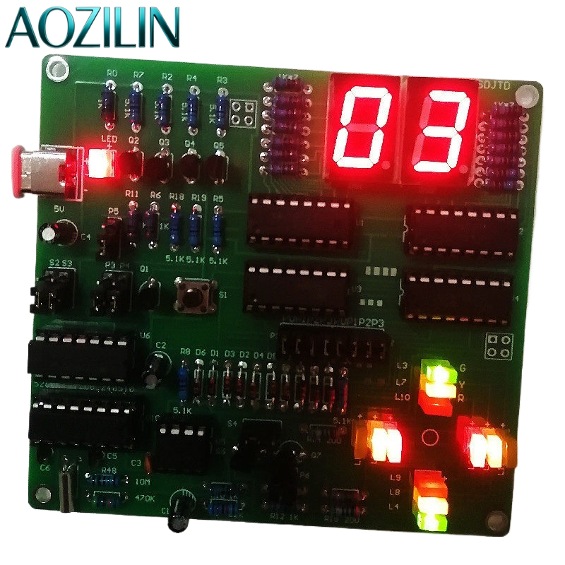 AOZILIN Digital Circuit Traffi - Diy Electronics Course reseña y precio