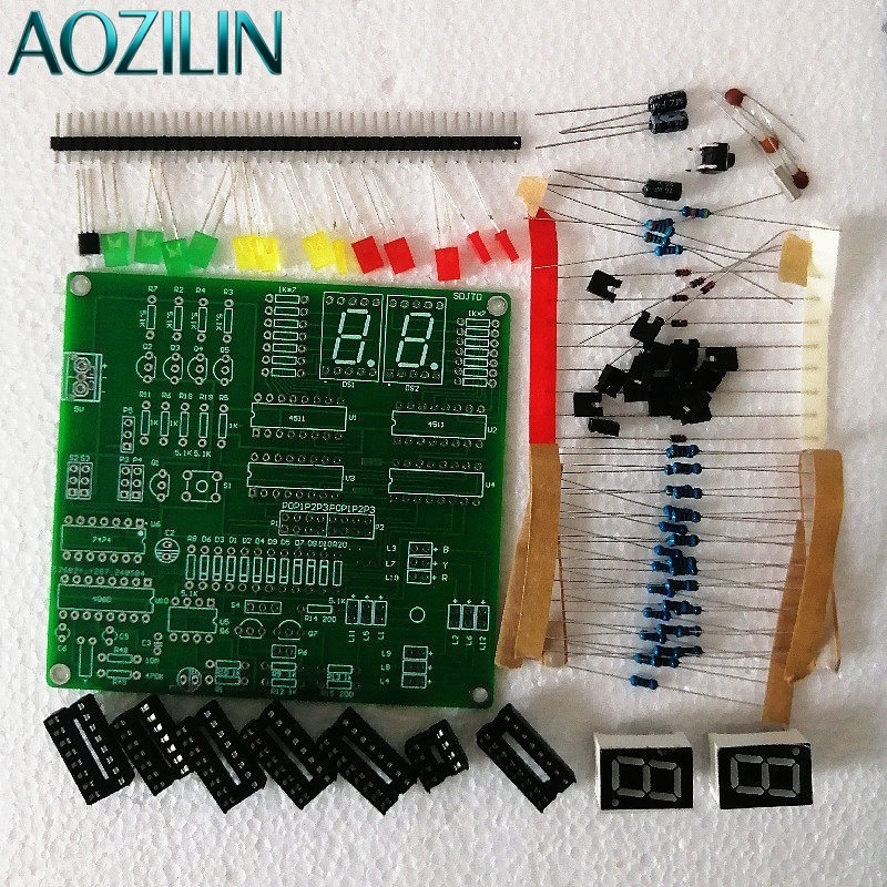 AOZILIN Digital Circuit Traffi - Diy Electronics Course reseña y precio
