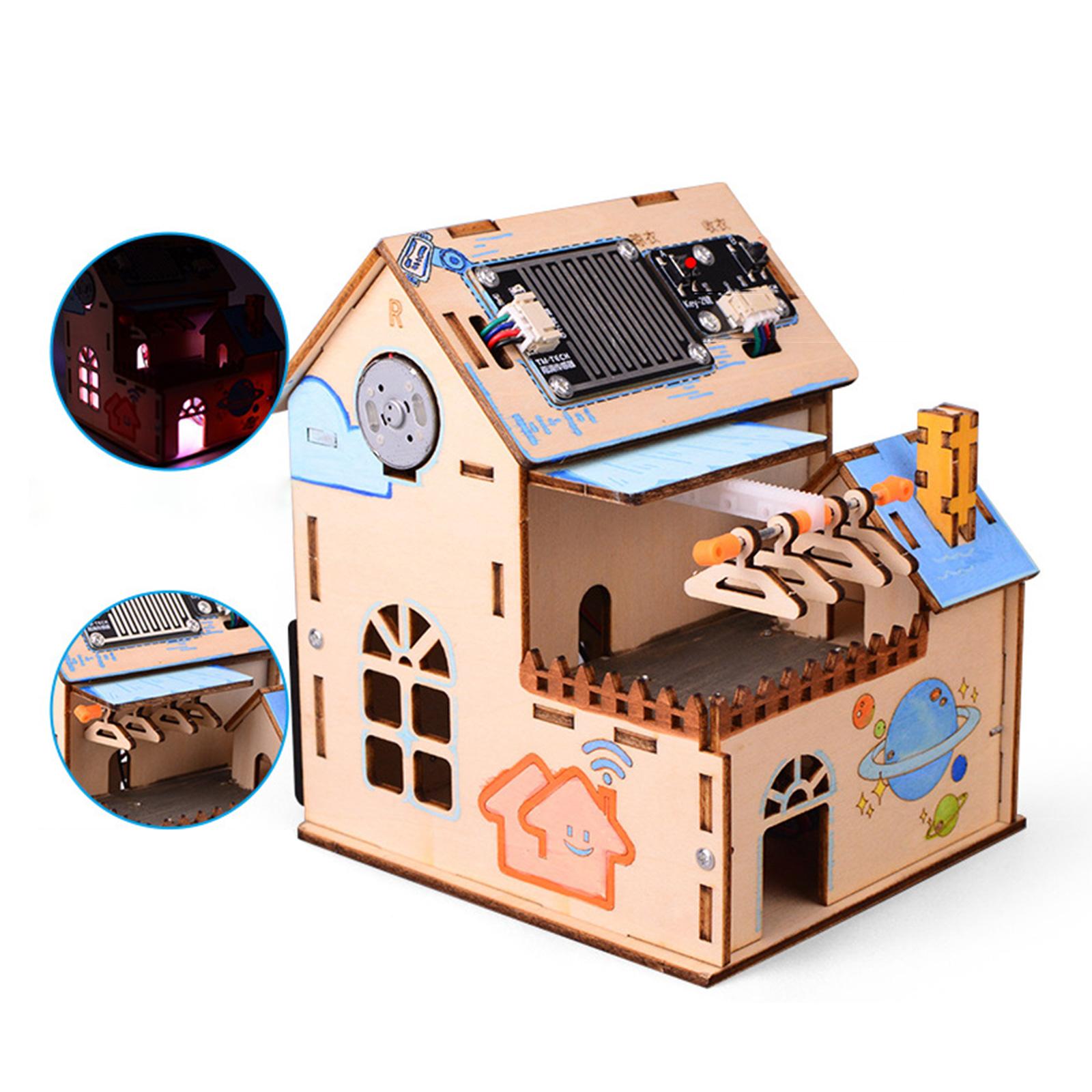 DIY Home with Smart Clothes Dr - Diy Electronics Rack reseña y precio