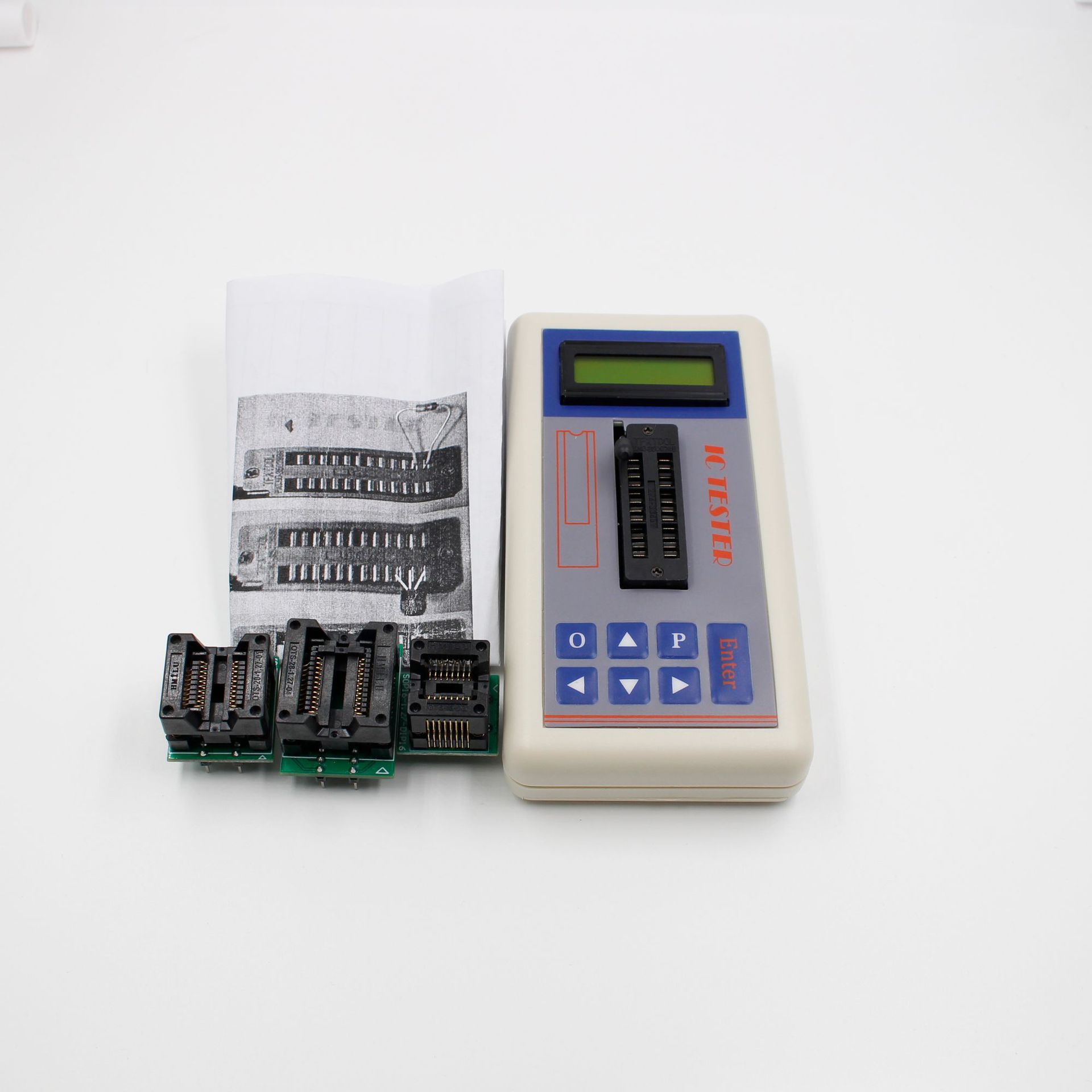 TSH‑06F IC Transistor Tester f - Diy Electronics Shop reseña y precio