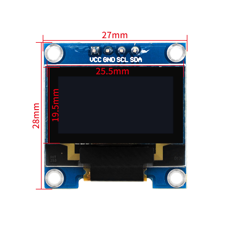 0.96 Inch OLED SSD1306 I2C IIC - I2C Lcd Display reseña y precio