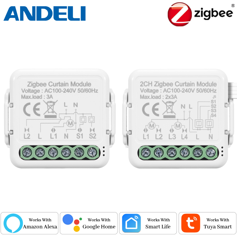 Zigbe Smart Curtain Switch Mod - Diy Electronic Modules reseña y precio
