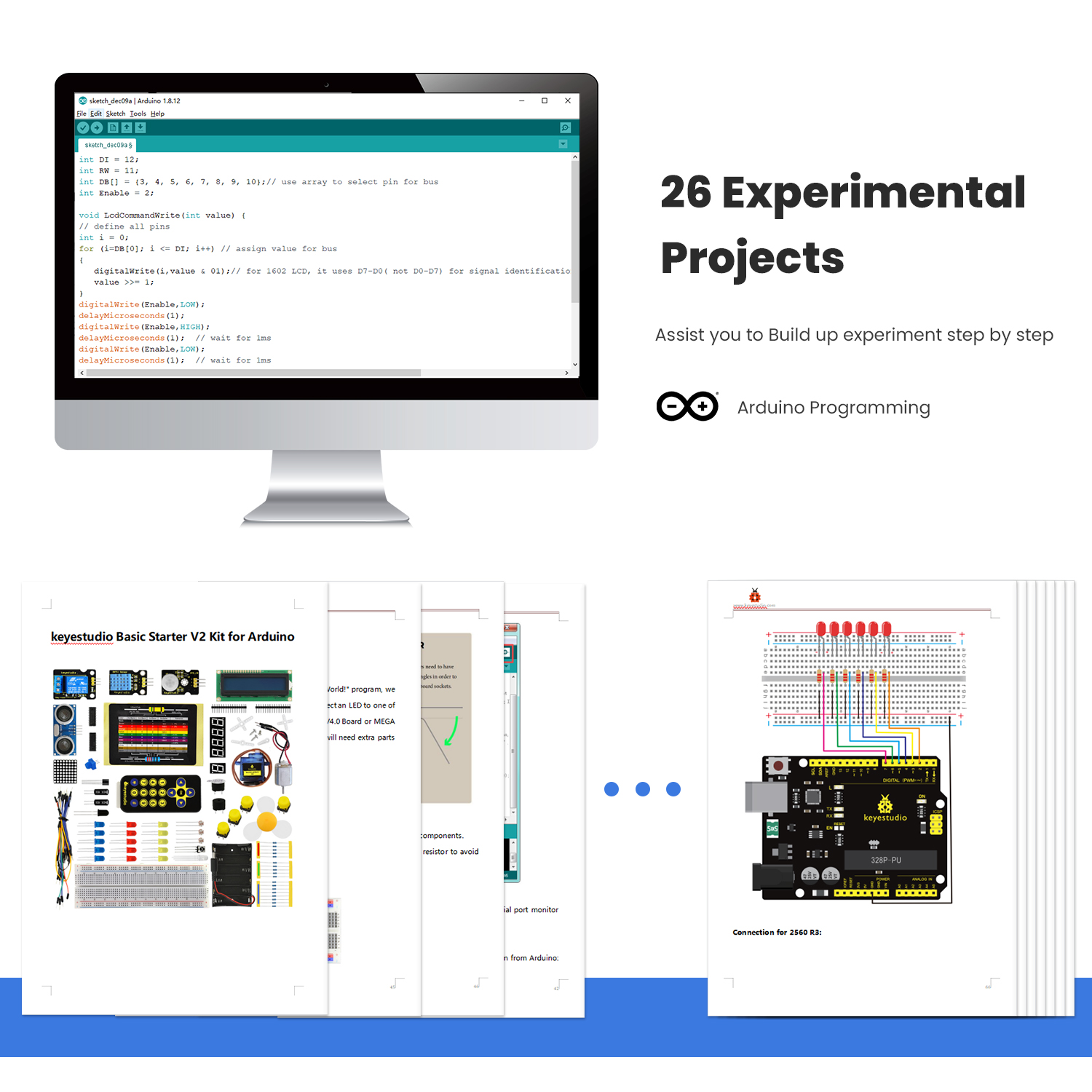 Keyestudio Basic Programmable  - Diy Electronics Basics reseña y precio