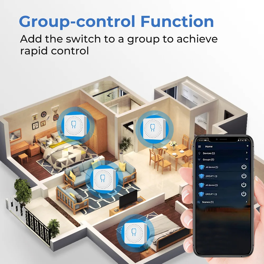 For Tuya Mini Smart WiFi Switc - Diy Electronic Modules reseña y precio