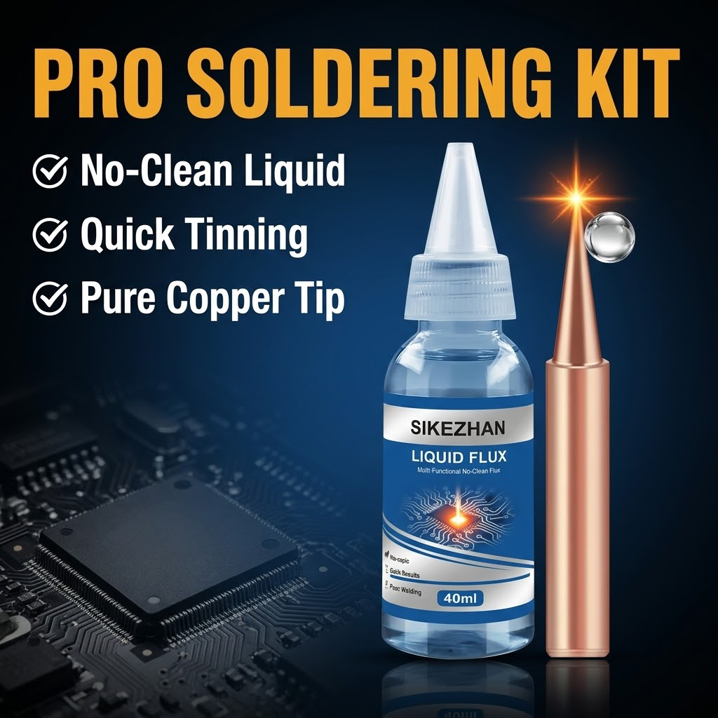 SIKEZHAN 40ml Liquid Solder Fl - Diy Electronics Flux reseña y precio