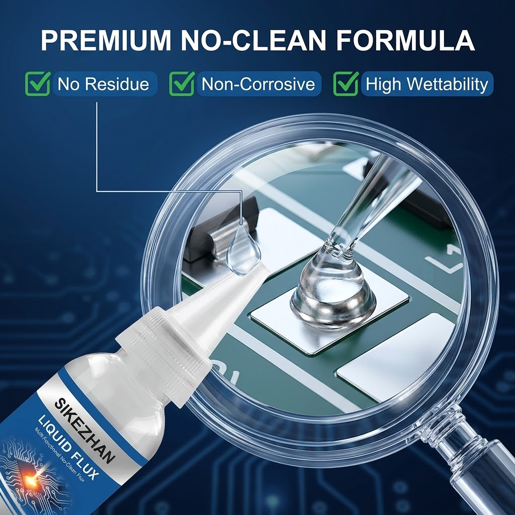 SIKEZHAN 40ml Liquid Solder Fl - Diy Electronics Flux reseña y precio