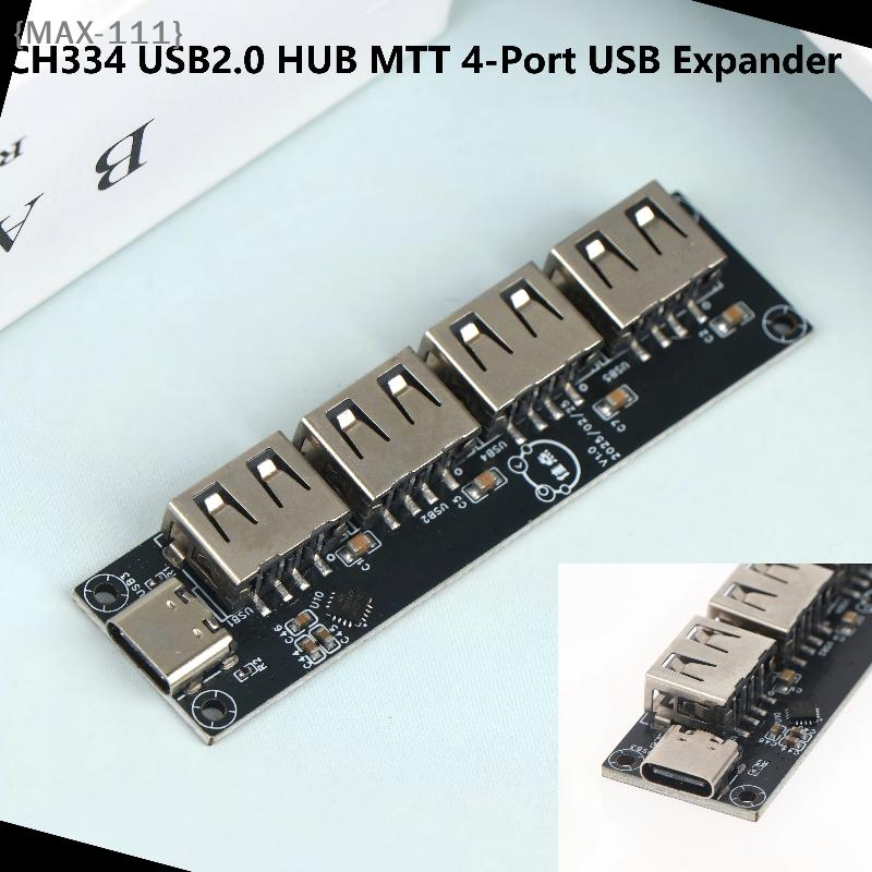 【MAX-111】CH334 USB 2.0 HUB 4 P - Diy Electronic Modules reseña y precio