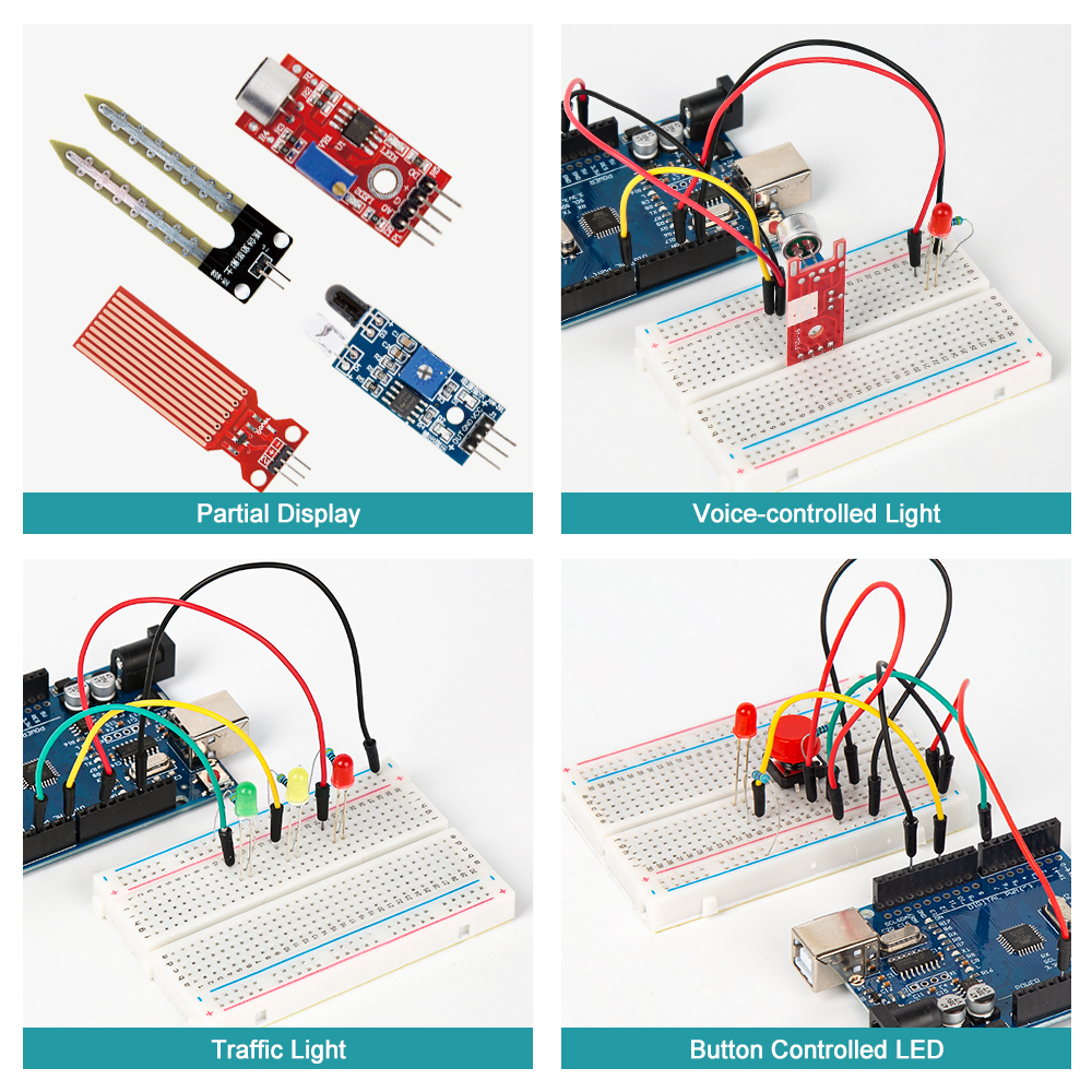 Basic Starter Kit for Arduino  - Diy Electronics Basics reseña y precio