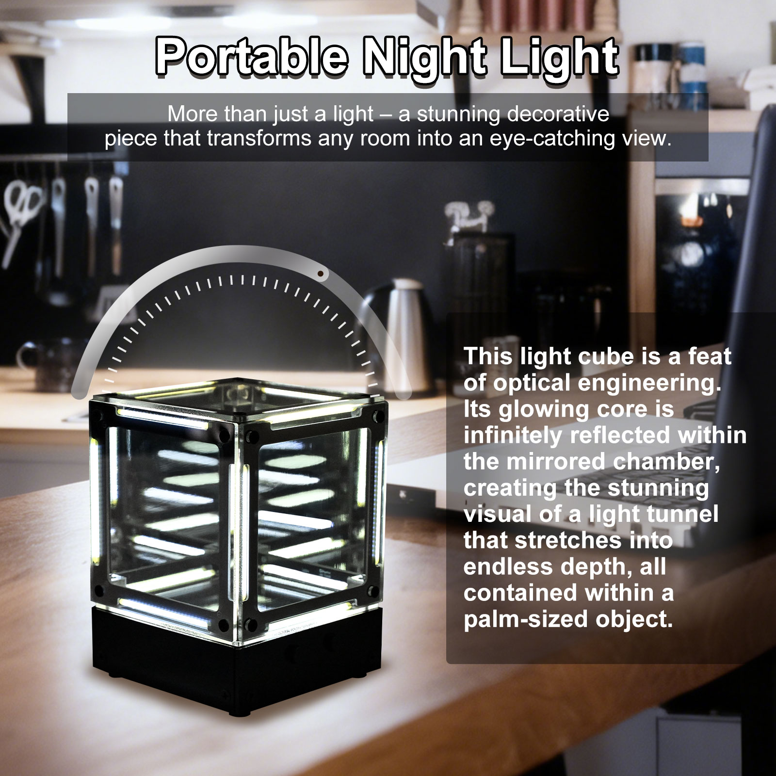 DIY LED Filament Cube Light So - Diy Electronics Filament reseña y precio