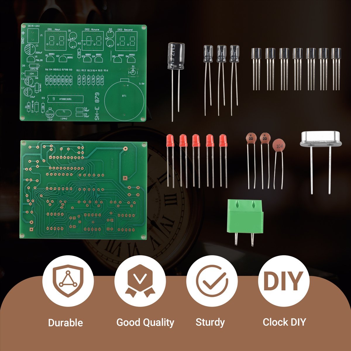 A003 AT89C2051 6 Digital LED D - Diy Electronics Flux reseña y precio