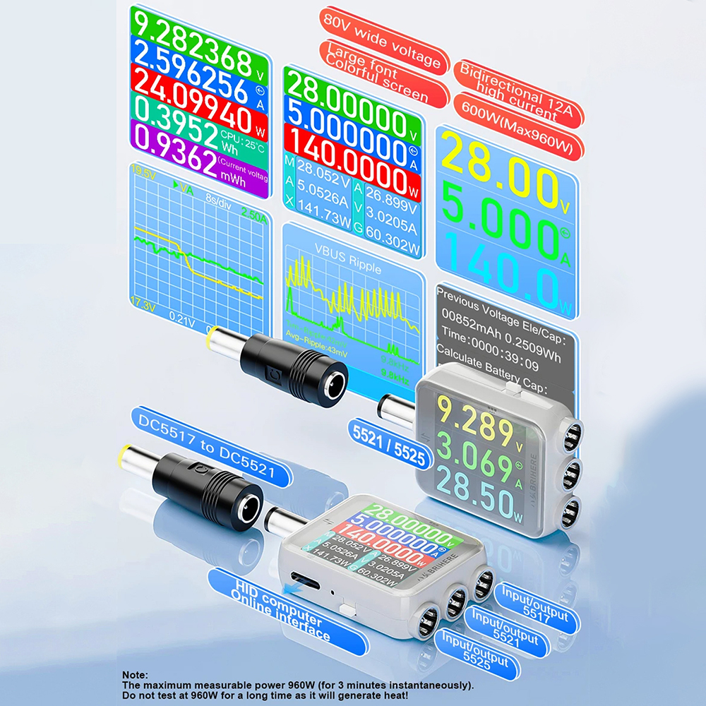 B50 DC 4.5-80V Digital Power M - Logic Analyzer Usb reseña y precio