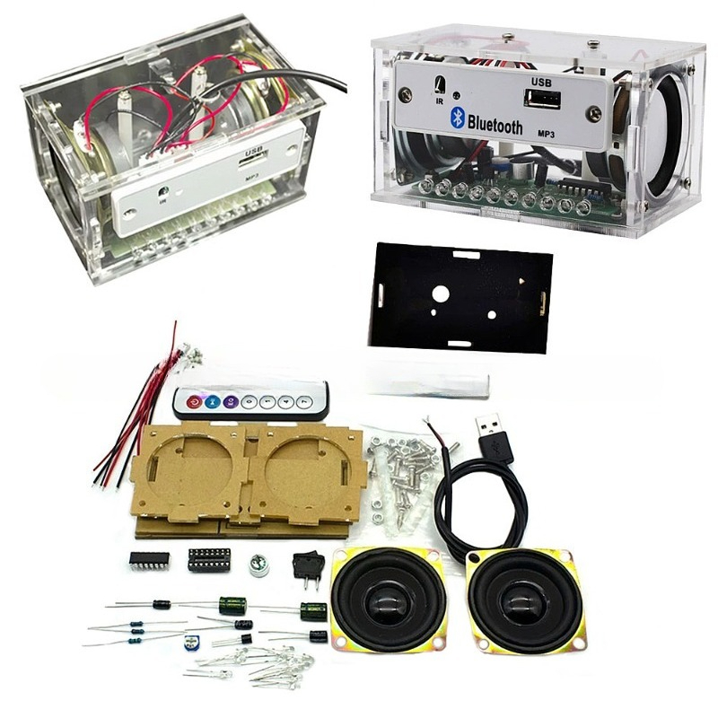 DIY Bluetooth Speaker Electron - Diy Electronics Rack reseña y precio