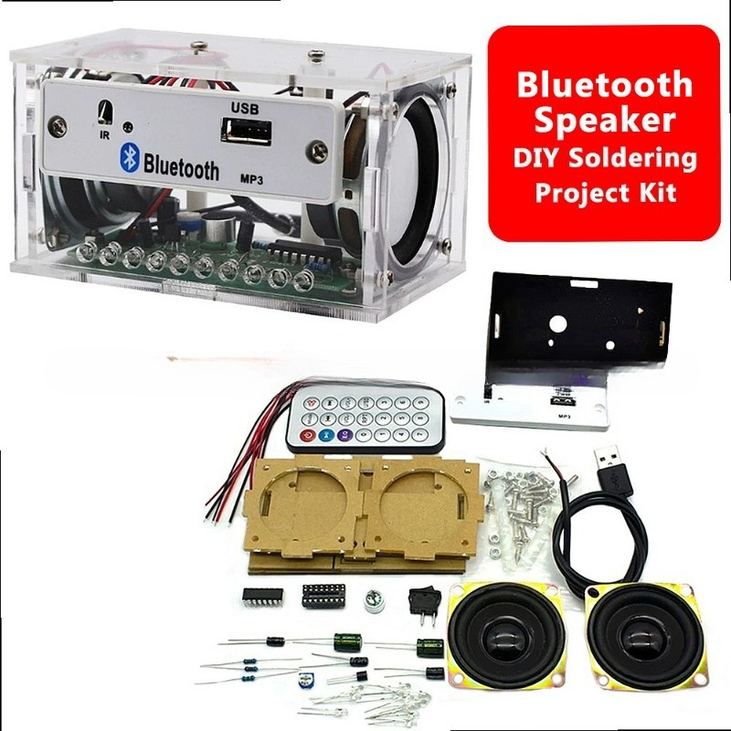 DIY Bluetooth Speaker Electron - Diy Electronics Rack reseña y precio