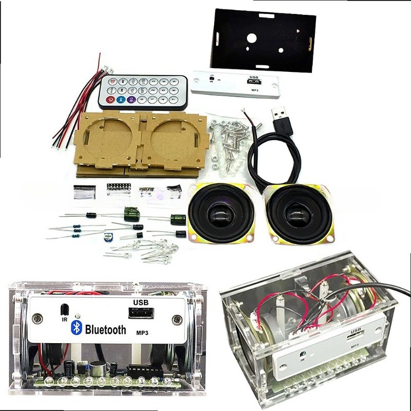 DIY Bluetooth Speaker Electron - Diy Electronics Rack reseña y precio