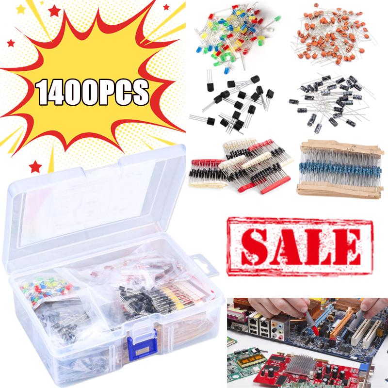New 1400PCS Basic Electronic C - Diy Electronics Basics reseña y precio