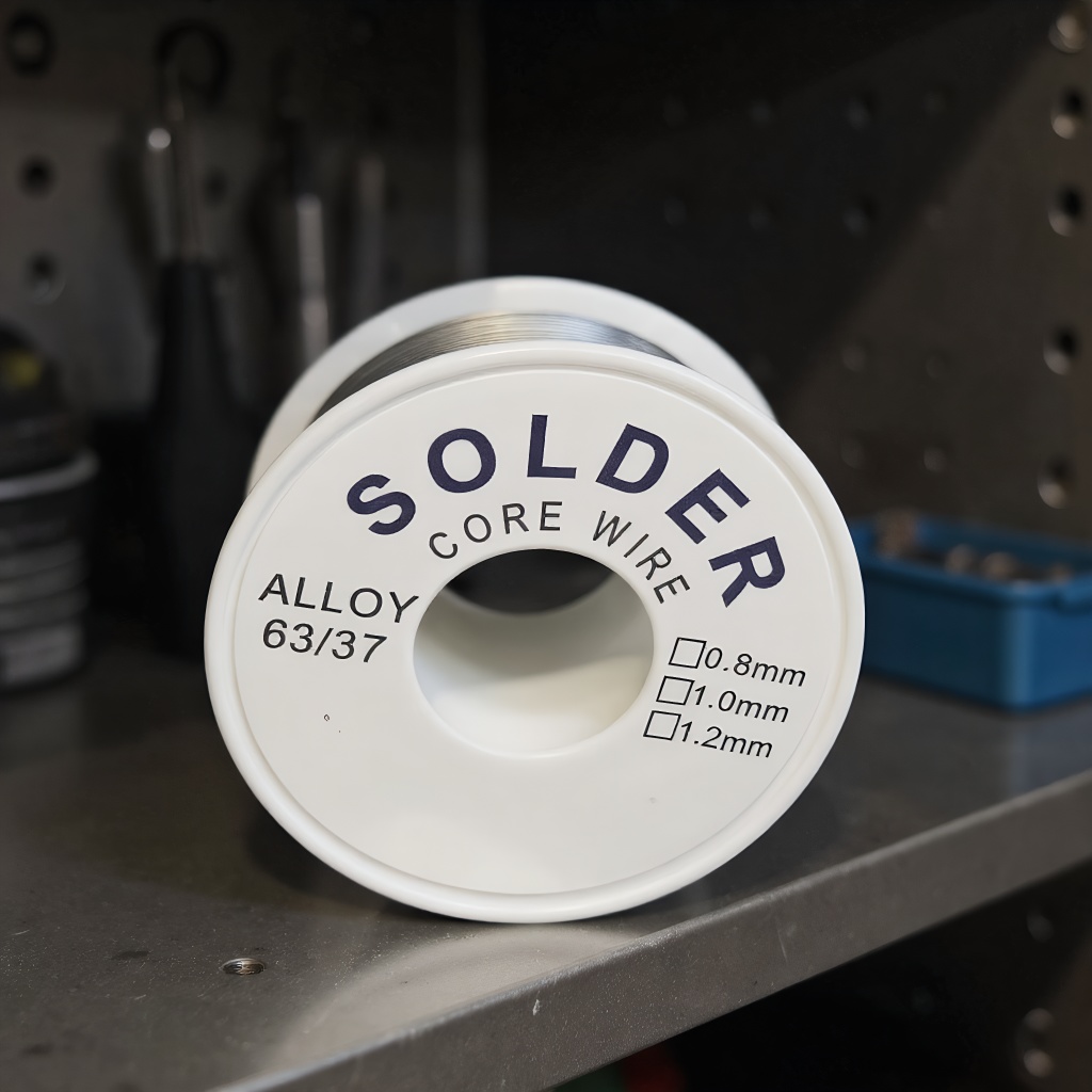 Rosin Core Solder Wire - Multi - Diy Electronics Flux reseña y precio