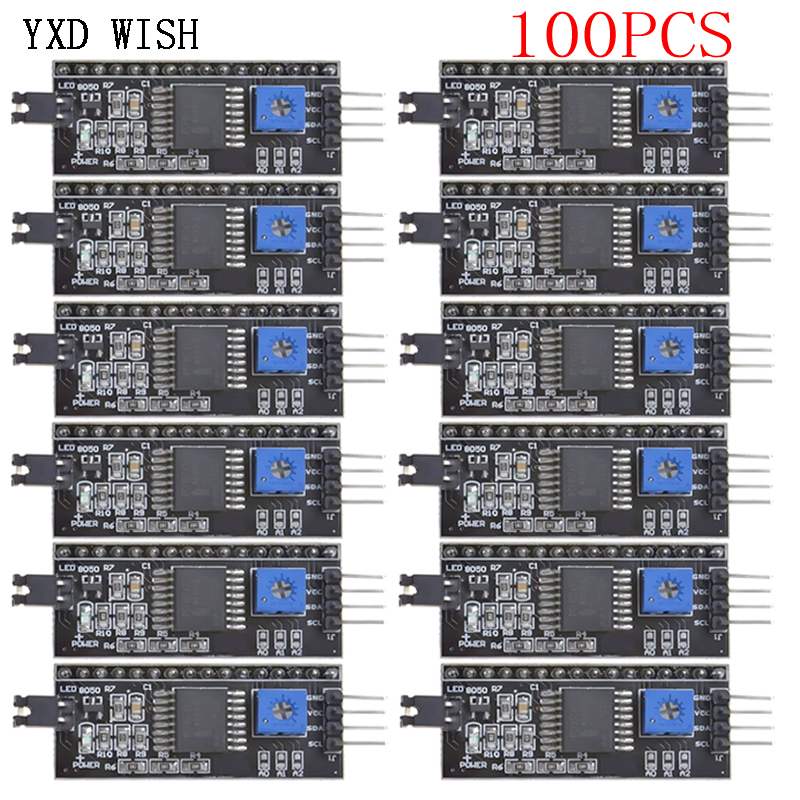 100pcs IIC I2C TWI SPI Serial  - I2C Lcd Display reseña y precio