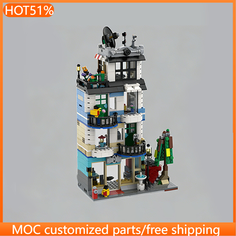 856 PCS Modular Building Apart - Diy Electronics Shop reseña y precio