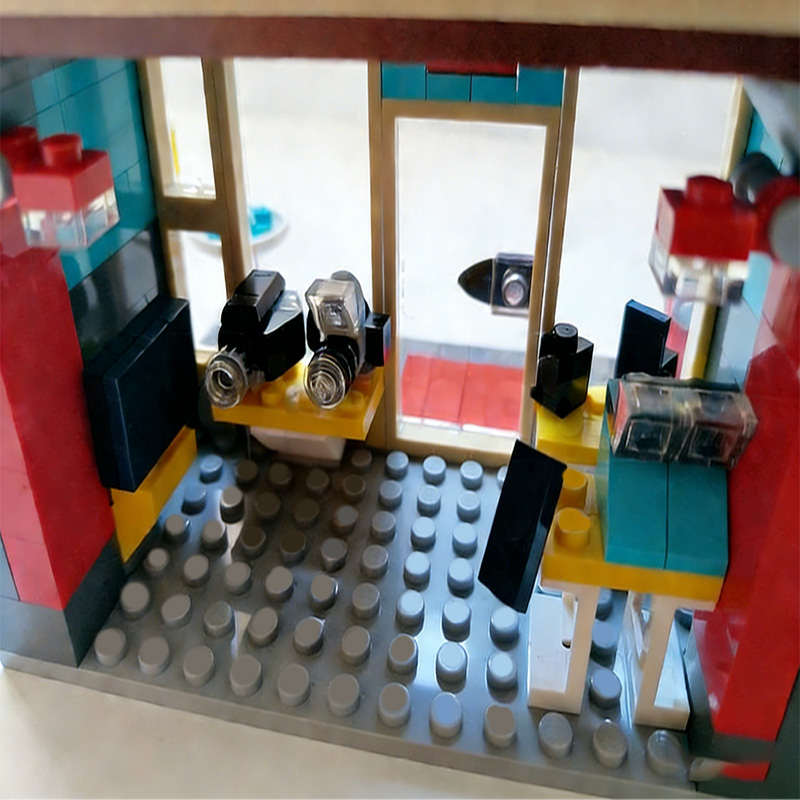 856 PCS Modular Building Apart - Diy Electronics Shop reseña y precio