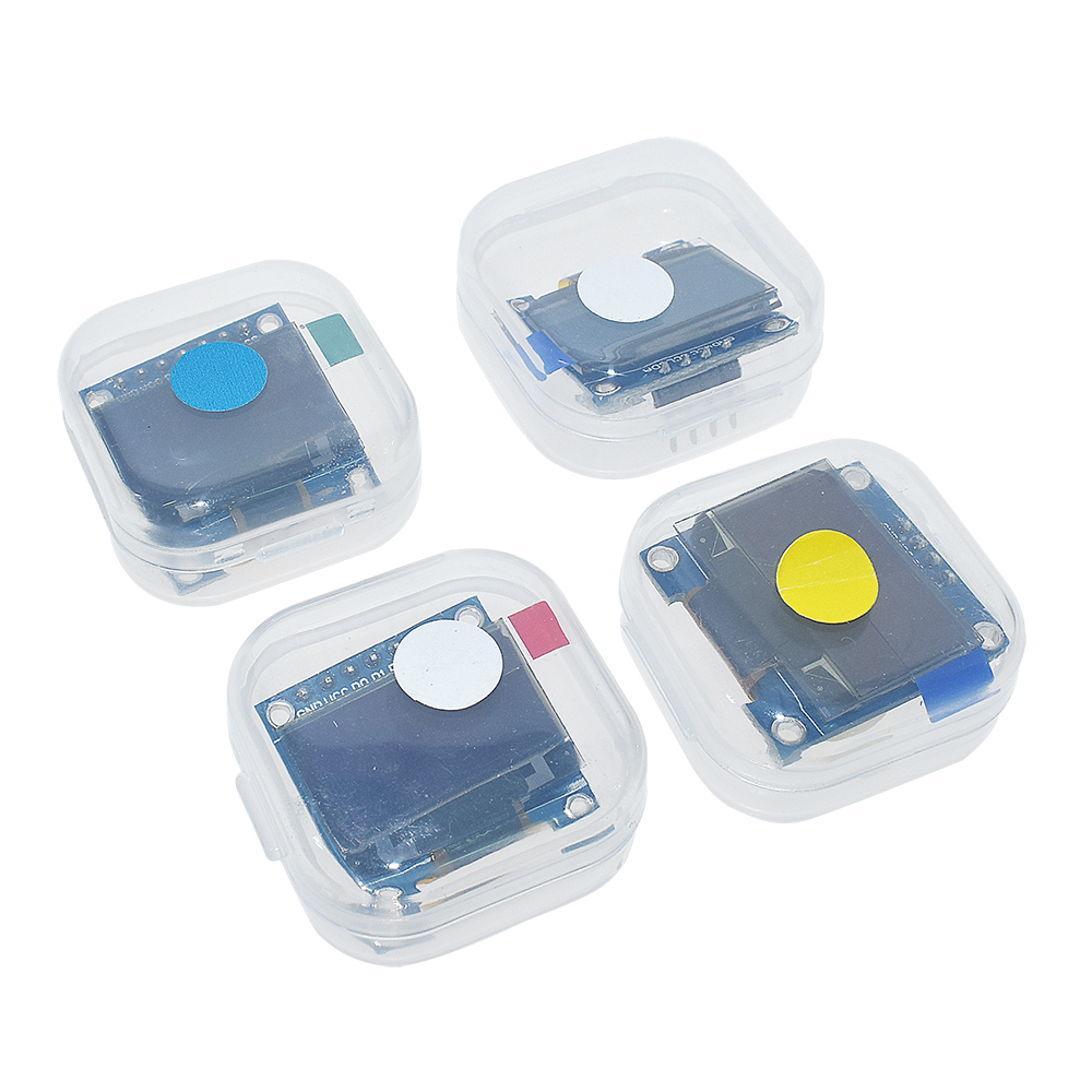 White Yellow Blue color 4Pin 7 - I2C Lcd Display reseña y precio