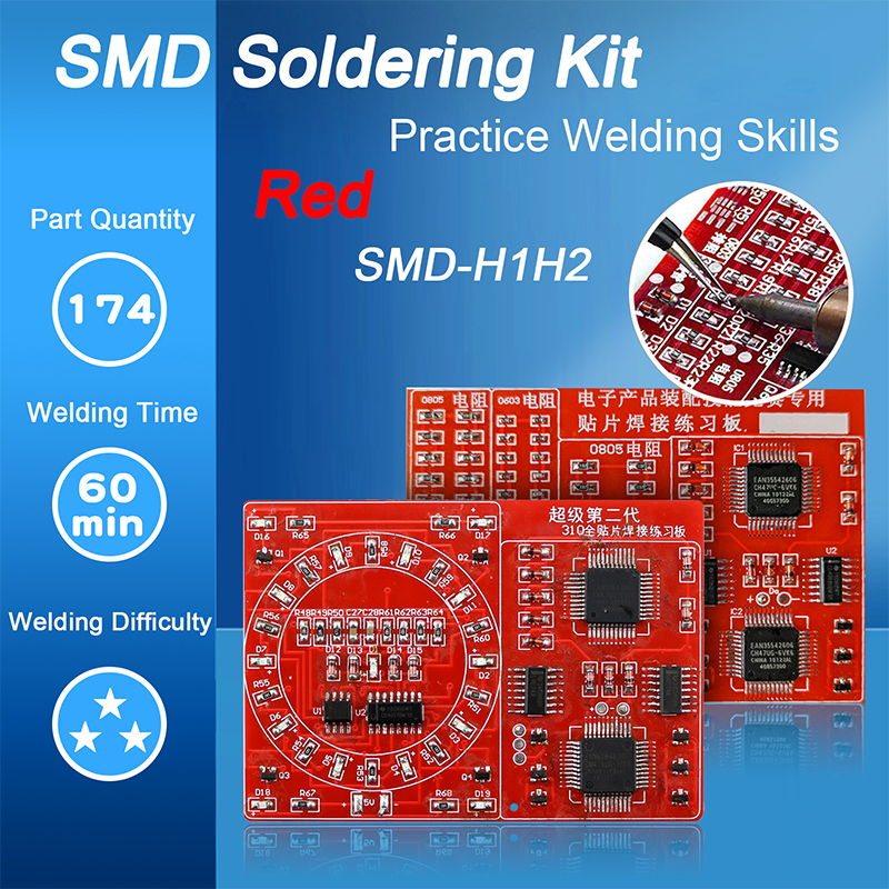 Soldering Practice Two-Piece S - Diy Electronics Basics reseña y precio