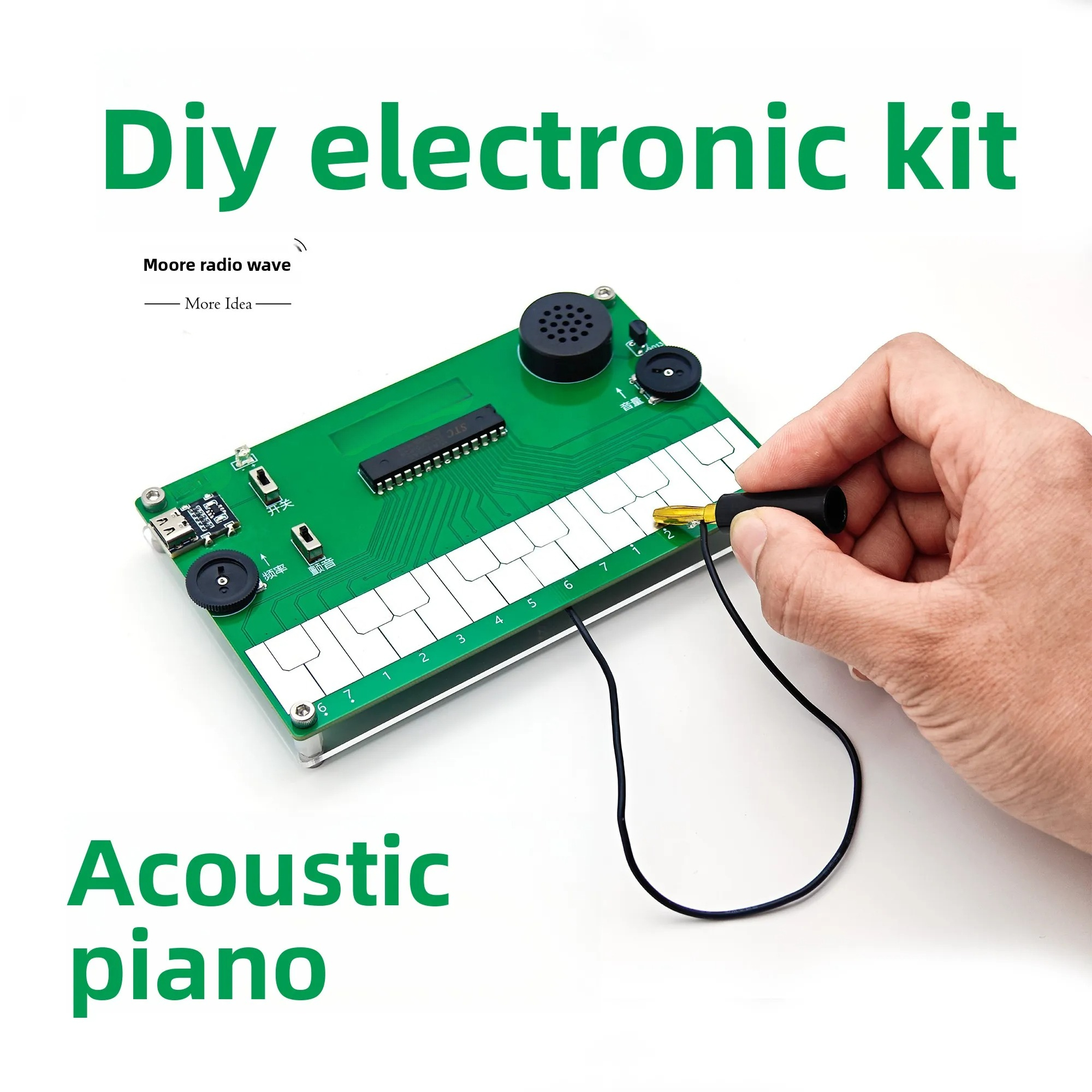 Drawing Piano Electronic Music - Diy Electronics Course reseña y precio