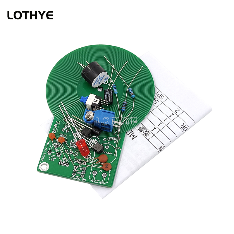 DC 3V-5V Metal Detector Kit DI - Diy Home Electronics Projects reseña y precio