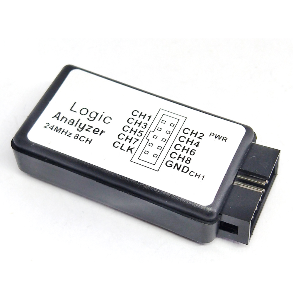 USB Logic Analyzer 24M 8CH Mic - Logic Analyzer Usb reseña y precio